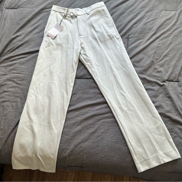 ZARA MENS MINT SUIT - SIZE SMALL PANTS - Picture 2 of 6